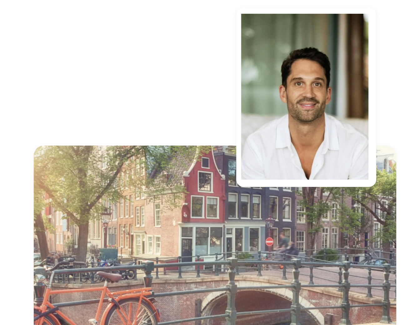 Tom — founder of Why-Scale, photographed in Amsterdam